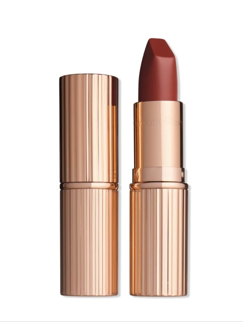 Charlotte Tilbury Matte Revolution Lipstick: Walk Of No Shame .12oz (FS) BNIB